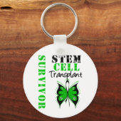 Butterfly - Stem Cell Transplant Survivor Sleutelhanger (Voorkant)