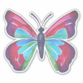 Butterfly Sticker (Voorkant)