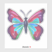 Butterfly Sticker (Vel)