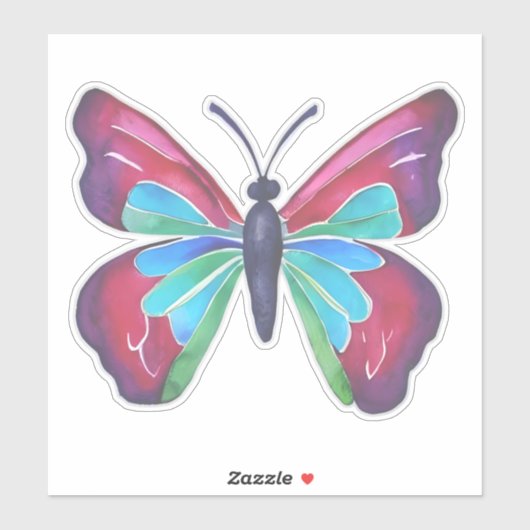 Butterfly Sticker (Vel)