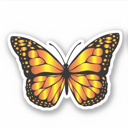 Butterfly Sticker (Voorkant)