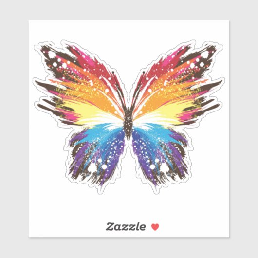 Butterfly Sticker (Vel)
