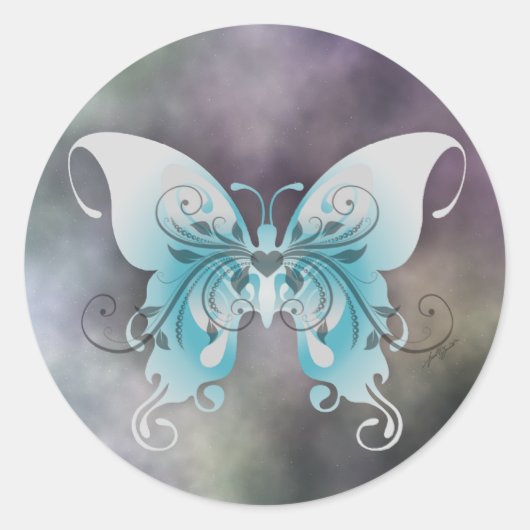 Butterfly Sticker (Voorkant)