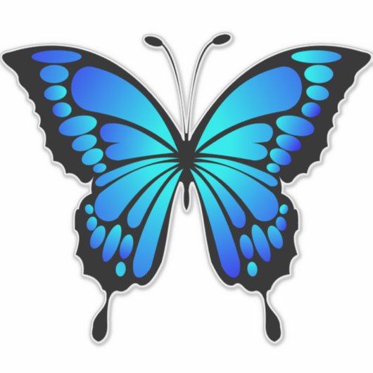 Butterfly Sticker (Voorkant)