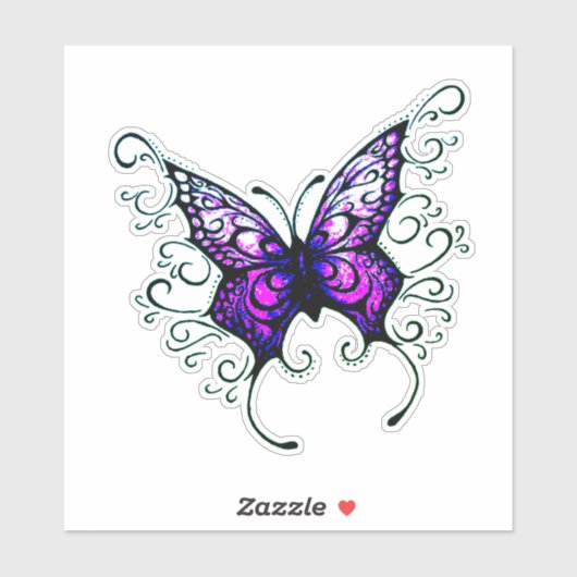 Butterfly Sticker (Vel)