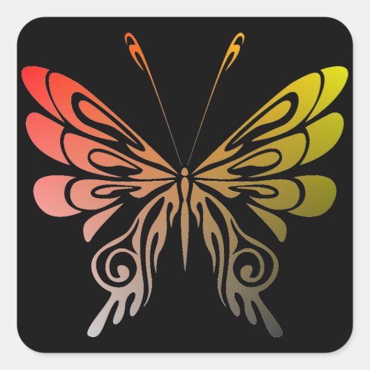 Butterfly Sticker (Voorkant)