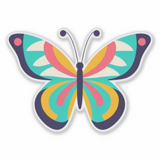 Butterfly Sticker (Voorkant)
