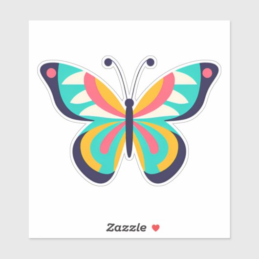 Butterfly Sticker (Vel)