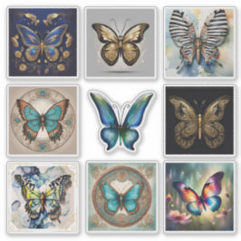 Butterfly Sticker Collectie