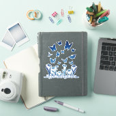 Butterfly Sticker Personalized Butterfly Decal (iPad Cover)