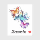 Butterfly-stickers Sticker (Vel)