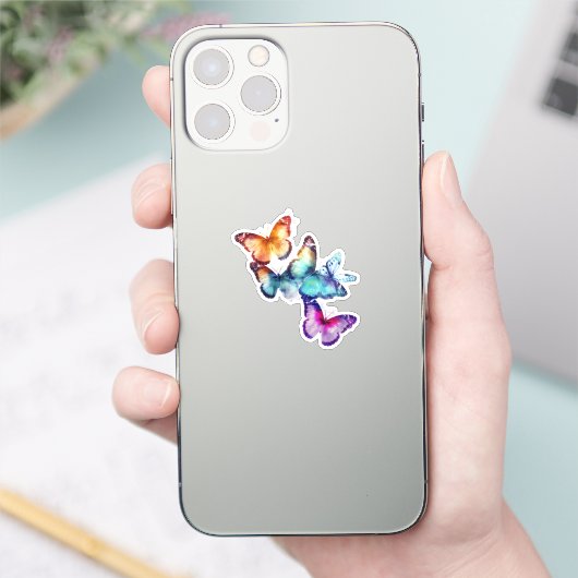 Butterfly-stickers Sticker (Telefoon)