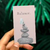 Butterfly & Stones Life Coach Wellness Yoga SPA Visitekaartje