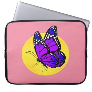 Butterfly & Sun voor electronics Bag Laptop Sleeve