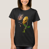 Butterfly Sunflower Lynch Syndroeness T-shirt (Voorkant)