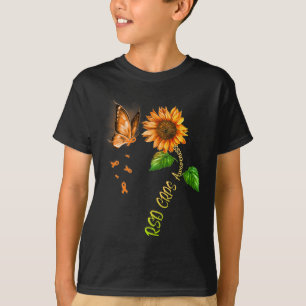 Butterfly Sunflower RSD CRPS Bewustzijn T-shirt