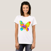 Butterfly Sunrise T-shirt (Voorkant volledig)