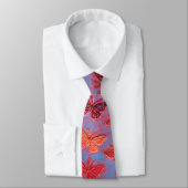 Butterfly Sunset Necktie Stropdas (Gebonden)
