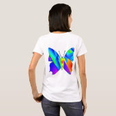 Butterfly Sunset T-shirt (Achterkant volledig)
