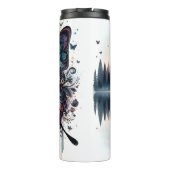 Butterfly Sunset Thermosbeker (Achterkant)