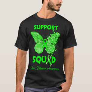 Butterfly Support Squad Celiac Disease Awareness T-shirt
