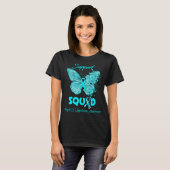 Butterfly Support Squad Fragile X Syndrome T-shirt (Voorkant volledig)
