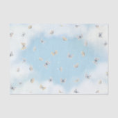 Butterfly Swarm in Dreamweaver Blue Sky Tissuepapier (Voorkant)
