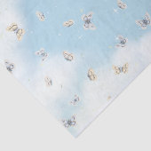 Butterfly Swarm in Dreamweaver Blue Sky Tissuepapier (Detail)