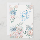 Butterfly Sweet 16 verjaardag Kaart (Achterkant)