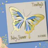Butterfly Sweet Palette Baby shower Roos Gold Gastenboek