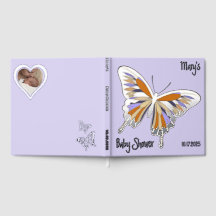 Butterfly Sweet Palette Baby shower Zilverfolie