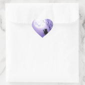 Butterfly Swirl Hart Sticker (Tas)