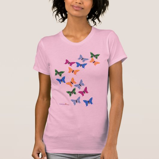 Butterfly Swirl T-shirt (Voorkant)