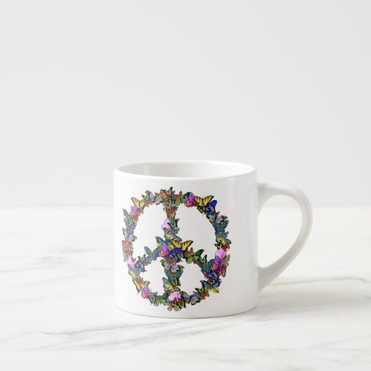 Butterfly-symbool Espresso Kop (Rechts)