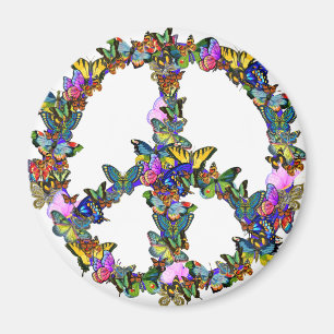 Butterfly-symbool Magneet