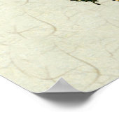 Butterfly-symbool Poster (Hoek)