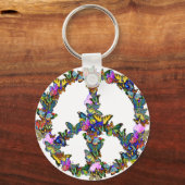 Butterfly-symbool Sleutelhanger (Voorkant)