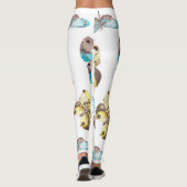 Butterfly Symmetry Art Leggings (Achterkant)
