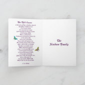 Butterfly Sympathie Kaart (Binnen)