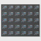 Butterfly T1D Diabetes Awareness Diabetic Support Cadeaupapier (Vlak)