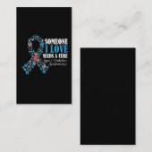 Butterfly T1D Diabetes Awareness Diabetic Support Visitekaartje (Voorkant / Achterkant)