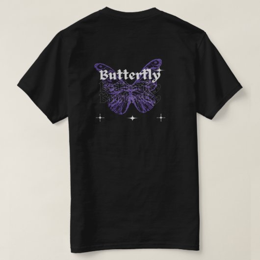 Butterfly T-Shirt (Design achterkant)