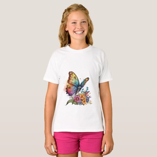 Butterfly T-shirt (Voorkant volledig)
