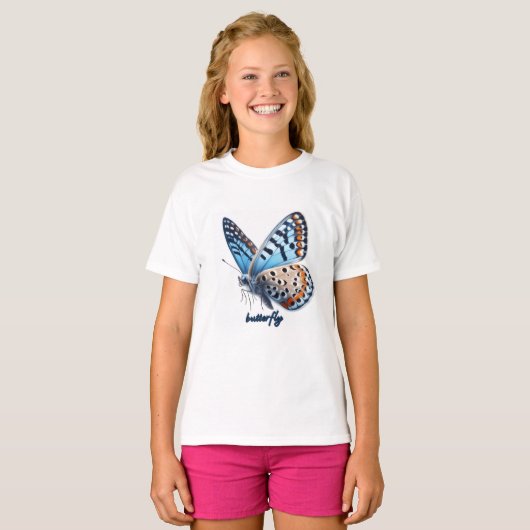 Butterfly T-shirt (Voorkant volledig)