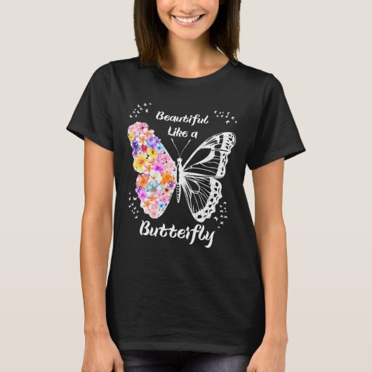 Butterfly  t-shirt (Voorkant)