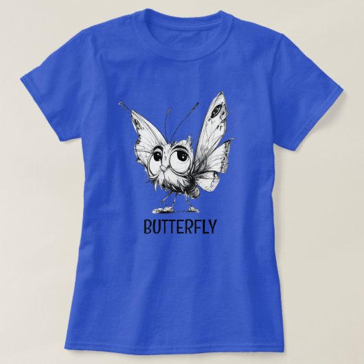 Butterfly T-shirt (Design voorkant)