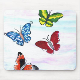 "Butterfly Tag" Mousepad Muismat