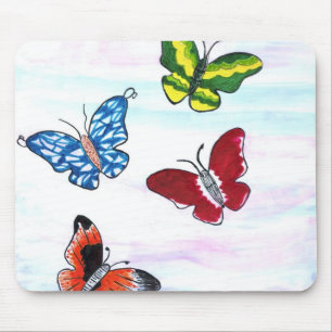 "Butterfly Tag" Mousepad Muismat