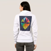 Butterfly tattoo design hoodie (Achterkant volledig)