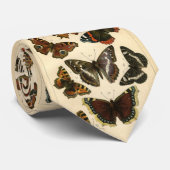  Butterfly Taxonomy Print Stropdas (Opgerold)